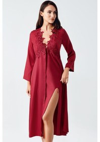 Resim İmaj 4000 Bordo Renk Saten 6lı Çeyizlik Set Bordo 