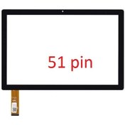 Resim Aidata Alim Adt1061 Dokunmatik Panel Siyah Model-2 51 Pin Soket 