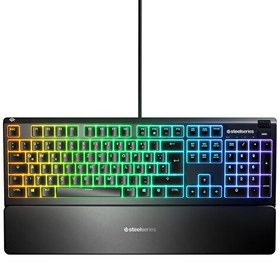 Resim Steelseries Apex 3 RGB Türkçe Gaming Klavye 