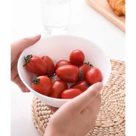 Resim IKEA 6 Adet 15 cm Beyaz Kase Çorba Salata Kuruyemiş Kasesi 6'lı Set Temperli Cam Kase Seti 