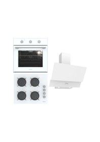 Resim Termikel BO O6435C W - BH P6144C W - CH C6532C WW Ankastre Set Beyaz 