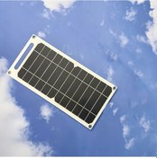 Resim Gaojunshop01 1 Adet Büyük Taşınabilir Güneş Enerjili Usb Şarj Bankası Kamp Seyahat Acil Durum 