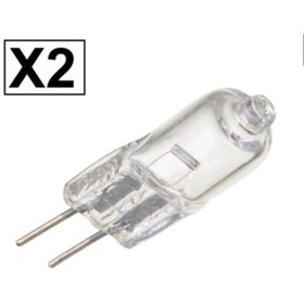 Resim Siemens Sıemens Davlumbaz Için 2 Adet 12v Halojen Lamba / Ampul / Işık 