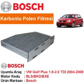 Resim Vw Golf Plus 1.9 / 2.0 Tdı Karbon Polen Filtresi 2004-2009 Bosch 