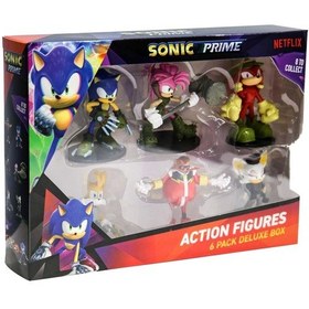 Resim Sonic 6'lı Aksiyon Figür Set Model - Pmı-son6070 