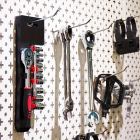 Resim 12 Parça 1/4-Inç Ratchet Sökme Anahtarı Seti 10 Sökme Anahtarı ile 4-13mm, 2 Yönlü Hızlı Çıkış Ratchet Kolu ve Uzatma Çubuğu, Elektriksiz El Alet Seti Araba, Tekne, Motosiklet, Bisiklet Onarımı, Toz Giderme - Mobilya ve Bahçe Kullanımı için Çok Yönlü 