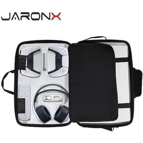 Resim Diğer Jaronx Ps5 Konsol Ve Aksesuarlar İçin Su Geçirmez Kılıf Çanta 