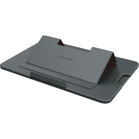 Resim Lenyes LTS231 Ayarlanabilir Çok Fonksiyonlu Macbook Notebook Standı Siyah 