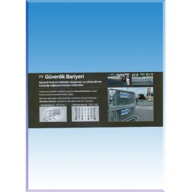 Resim Kasataş Güvenlik Bariyeri 999 Kargo 