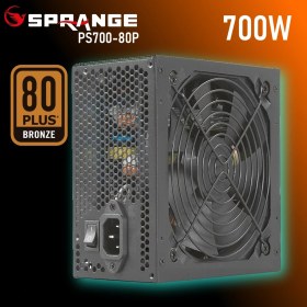 Resim SPRANGE PS700-80P 700 Watt 80 Plus Bronze Power Supply 