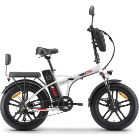 Resim Rks Rsııı Pro Max Aksesuarlı Elektrikli Katlanır Bisiklet 