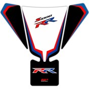 Resim GP Kompozit BMW S 1000 RR 2011-2018 Uyumlu Tank Pad Seti Mavi-Kırmızı 