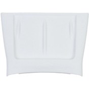 Resim Tesla Model 3 / Y Araba Merkezi Konsolu İçin Telefon Kablosuz Şarj Silikon Silikon Anti-kayma Mat Beyaz 