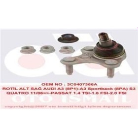 Resim TRW JBJ795 ROTİL SAĞ PASSAT 05- / A3 / LEON / OCTAVIA SUPERB 