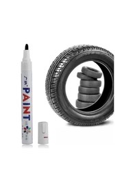 Resim Sunup M101 Siyah Araç Motosiklet Lastik Boya Kalemi 