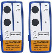 Resim Diğer 12v Kablosuz Vinç Kumanda Seti - 50ft Menzil, 2 Kumandalı, Jeep Ve Atv'ler İçin, Küçük Aracılık İçin Uygun 