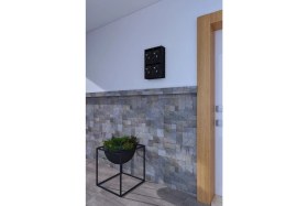 Resim Rafineri Tasarım Posta Kutusu Kilitli Sistem Siyah 4'lü 