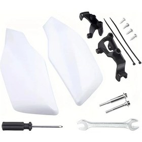 Resim Hightower Ktm Exc Xc Sx Sxf Xcf Xcw Excf Smr Off-road Motorcycle White-adjani Windproof Handguard 
