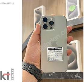 Resim Apple iPhone 16 Pro Max İkinci El TR | 256 GB | Natürel Titanyum 