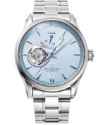 Resim Orient Star RE-AT0019L00B Otomatik Çelik Gri Mavi Kadran Safir Cam 39 mm Erkek Kol Saati 