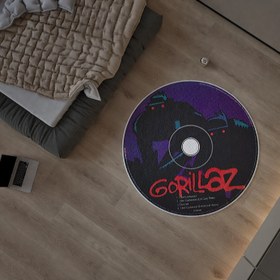 Resim GORILLAZ CD HALI - 150x150cm 