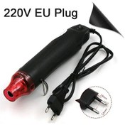 Resim 220 V/110 V Standart Dıy Sıcak Hava Tabancası Cep Telefonu Tamir Aracı Saç 220v Eu Plug 