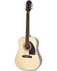 Resim Epiphone Aj220S Solid Top Akustik Gitar Natural 