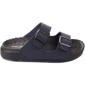 Resim Pierre Cardin Pc-7408 Erkek Rahat Taban Tokalı Terlik Lacivert 