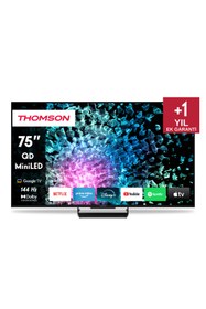 Resim Thomson 75MG7C15 75" 189 Ekran Uydu Alıcılı 4K Ultra HD QD MiniLED Google TV 