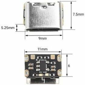 Resim Mini Lityum Pil Şarj Kartı Type C 3.7v 4.2v 18650 Lion Batarya Şarj Devresi Powerbank Bluetooth Kula 