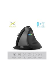 Resim FORTİCO Mini Bluetooth 4.0+2.4GHz Dual mode Delux MOUSE M618 Wireless Mouse FARE 