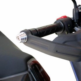 Resim GP Kompozit Honda ADV 350 2023-2025 Uyumlu Gidon Topuzu Gri 