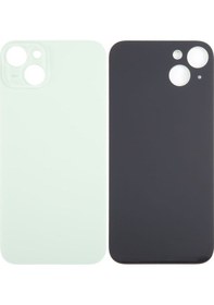 Resim Apple Uyumlu iPhone 15 Plus Yeşil Arka Kapak Batarya Kapağı Pil Kapağı Yeşil 