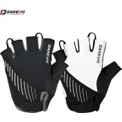 Resim Liangduo Shop Beyaz Stil L Boyutu Darevıe Bisiklet Eldiveni Mtb Yarım Parmak Tayvan Ithal Jel Yastıklı Bisiklet Eldiveni Yüksek Li Darbeye Dayanıklı Bisiklet Eldiven Nefes (Yurt Dışından) 