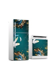 Resim Buzdolabı Ve Bulaşık Makinası Beyaz Eşya Sticker Kaplama 3D Renkl (540884510) 