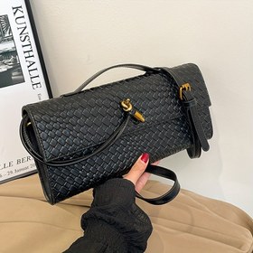 Resim Perfect Lily Kadınlar İçin Ayarlanabilir Omuz Çantası - Minimalist Dokuma Desenli, Altın Tonlu Aksesuarlı, Toka Kapatmalı ve Polyester Astarlı, Günlük Kullanım, Alışveriş, Partiler için Çok Yönlü (Kahve/Beyaz/Kırmızı/Yeşil/Siyah), Şık Tasarım, Zarif Aksesuar, Kaliteli İşçilik, Moda El Çantası, Çalışan Profesyoneller için El Çantaları 