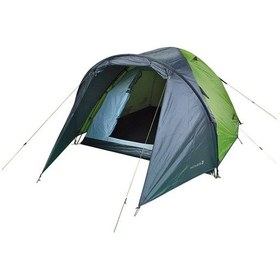 Resim Hannah Hover 3 Kişilik 3 Mevsim Comfort Çadır Spring Green/cloudy Gray Iı Yeşil - Gri 