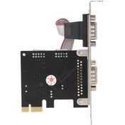 Resim Lemestar Pcı-e X1 Arabirimli 2 Adet 9-pin Rs232 Seri Port Kartı - Wch382l Çipi, 230.4 Kbps, Windows/linux/dos Desteği 