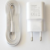 Resim CASPER Telefon Adapter & Kablosu Hızlı Şarj & %100 Orjinal Type-c Uçlu 2 Yıl Garanti 