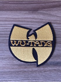 Resim StüdyoÜmitTişört Wu-tang,Wutang Hiphop Rap Logo Patch,Peç,Arma ve Kot Yaması 