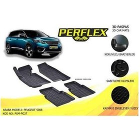 Resim Perflex Paspas 3d Havuzlu 5008 Active/allure/access 2017+ 