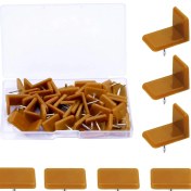 Resim Quirky Quar 40 Adet Yapıştırma Çekmecesi Kayar ve Slaytlar Mobilya Kayma Plastik Çekmecesi Çivi ile Slide Onarım Için Çivi (Yurt Dışından) 