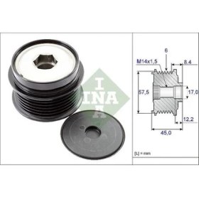 Resim Ina 535017410 Alternator Rulmanı Jeep Cherokee 01<07 