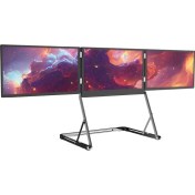 Resim Trimonitör 15.6″ Taşınabilir Üçlü Monitör (Stantlı) 