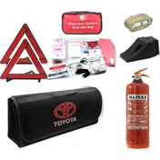 Resim Otobestto Toyota Uyumlu Halı Çantalı Trafik Set 