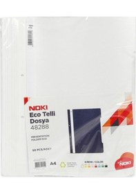 Resim Noki Telli Dosya Eco 4828 Beyaz 50'li 48288-010 