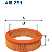 Resim Fıltron Ar291 Hava Fıltresı Hılux 80 90 Nıssan D21 Pıckup Terrano 90 96 