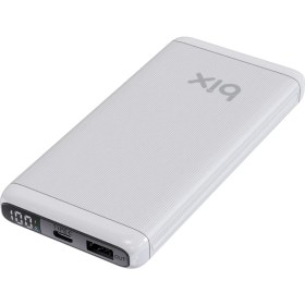 Resim Bix BXPB11 10000MAH 20W Pd Type-C ve Usb-A Scp 22.5W Qc 3.0 18W Çift Çıkışlı LED Ekranlı Powerbank Beyaz 