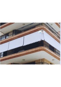 Resim Balkon Stor Perde Mekanizmalı-su Geçirmez 300 X 210 Krem 