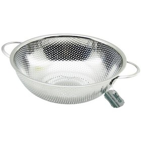 Resim Luz&pos 22cm Metal Kulplu Çelik Sepet Süzgeç İnce Tel Ayaklı Çok Renkli 